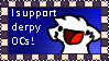 Stamp: I support derpy OCS!