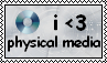 Stamp: I love physical media
